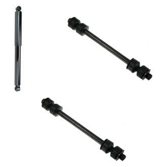 TRQ® - Rear Shock Absorber and Stabilizer Bar Link Kit