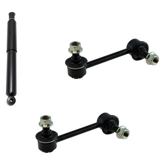 TRQ® - Rear Driver Side Shock Absorber and Stabilizer Bar Link Kit