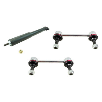 TRQ® - Rear Driver Side Shock Absorber and Stabilizer Bar Link Kit
