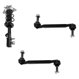 TRQ® - Rear Passenger Side Strut and Stabilizer Bar Link Kit