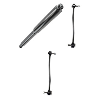TRQ® - Rear Passenger Side Shock Absorber and Stabilizer Bar Link Kit