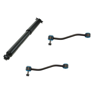 TRQ® - Rear Passenger Side Shock Absorber and Stabilizer Bar Link Kit