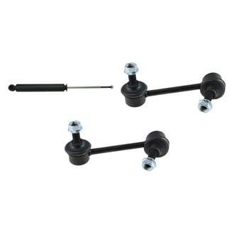 TRQ® - Rear Passenger Side Shock Absorber and Stabilizer Bar Link Kit