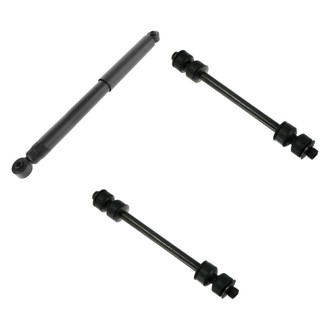 TRQ® - Rear Passenger Side Shock Absorber and Stabilizer Bar Link Kit