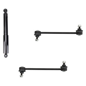 TRQ® - Rear Passenger Side Shock Absorber and Stabilizer Bar Link Kit
