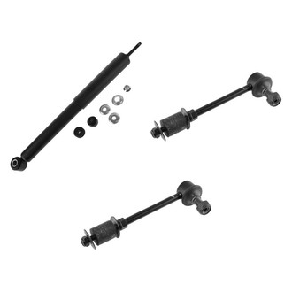 TRQ® - Rear Passenger Side Shock Absorber and Stabilizer Bar Link Kit