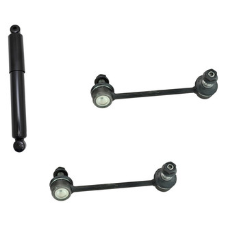 TRQ® BNDL-132521 - Rear Passenger Side Shock Absorber and Stabilizer Bar Link Kit