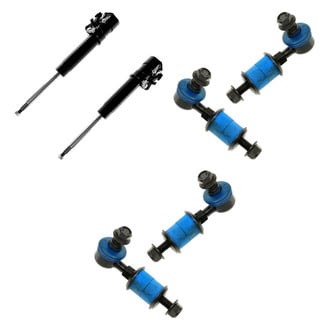 TRQ® - Front Shock Absorbers and Stabilizer Bar Link Kit