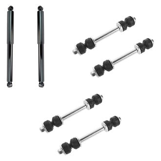 TRQ® - Front Shock Absorbers and Stabilizer Bar Link Kit