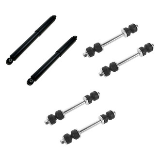 TRQ® - Front Shock Absorbers and Stabilizer Bar Link Kit