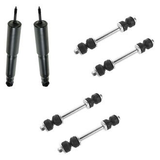 TRQ® - Front Shock Absorbers and Stabilizer Bar Link Kit