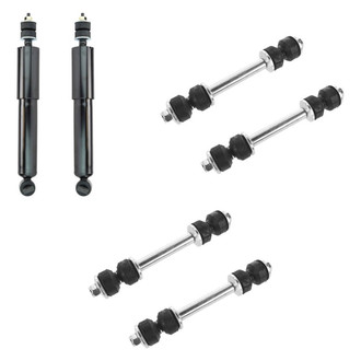 TRQ® - Front Shock Absorbers and Stabilizer Bar Link Kit