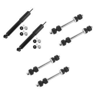 TRQ® - Front Shock Absorbers and Stabilizer Bar Link Kit
