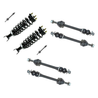 TRQ® - Front Complete Strut Assemblies and Stabilizer Bar Link Kit