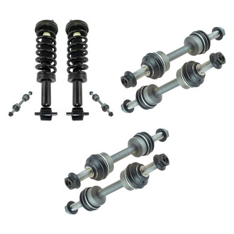 TRQ® - Front Complete Strut Assemblies and Stabilizer Bar Link Kit