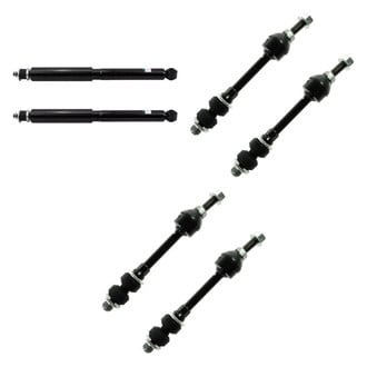 TRQ® - Front Shock Absorbers and Stabilizer Bar Link Kit