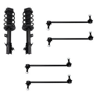 TRQ® - Front Complete Strut Assemblies and Stabilizer Bar Link Kit