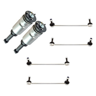TRQ® - Shock Absorbers and Stabilizer Bar Link Kit