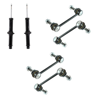 TRQ® - Front Complete Strut Assemblies and Stabilizer Bar Link Kit