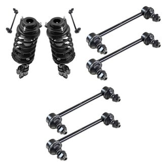 TRQ® - Front Complete Strut Assemblies and Stabilizer Bar Link Kit