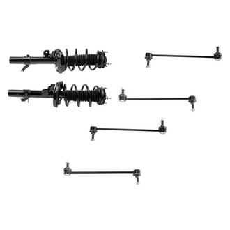 TRQ® - Front Complete Strut Assemblies and Stabilizer Bar Link Kit
