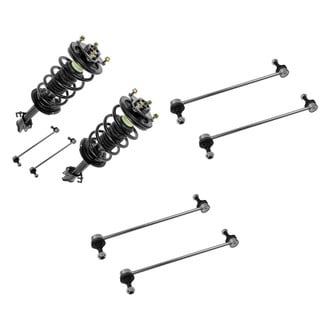 TRQ® - Front Complete Strut Assemblies and Stabilizer Bar Link Kit