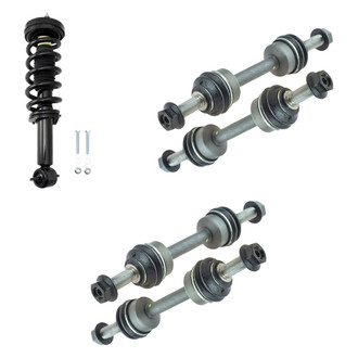 TRQ® - Front Complete Strut Assemblies and Stabilizer Bar Link Kit