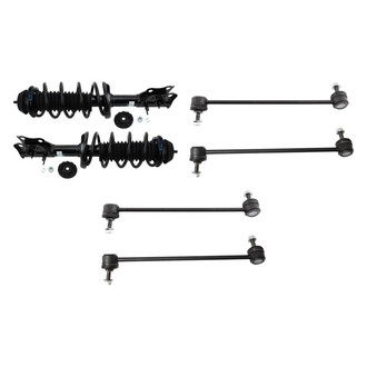 TRQ® - Front Complete Strut Assemblies and Stabilizer Bar Link Kit