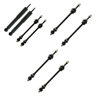 TRQ® - Front Shock Absorbers and Stabilizer Bar Link Kit