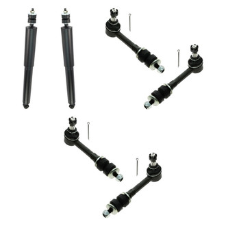 TRQ® - Front Shock Absorbers and Stabilizer Bar Link Kit
