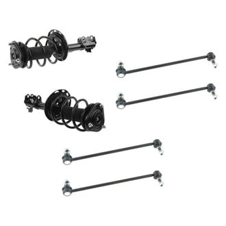 TRQ® - Front Complete Strut Assemblies and Stabilizer Bar Link Kit