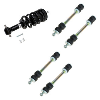 TRQ® - Front Complete Strut Assemblies and Stabilizer Bar Link Kit