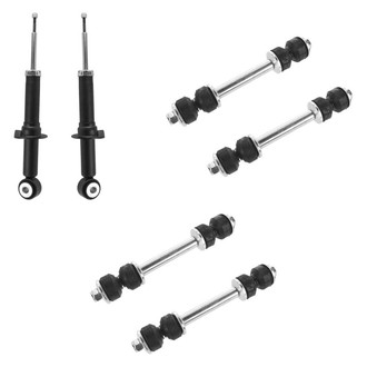 TRQ® - Front Shock Absorbers and Stabilizer Bar Link Kit