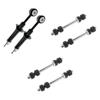 TRQ® - Front Shock Absorbers and Stabilizer Bar Link Kit