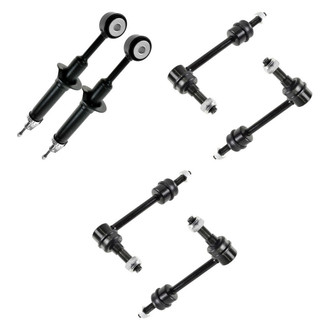 TRQ® - Front Shock Absorbers and Stabilizer Bar Link Kit