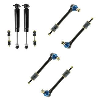 TRQ® - Front Shock Absorbers and Stabilizer Bar Link Kit