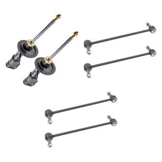 TRQ® BNDL-132959 - Front Struts and Stabilizer Bar Link Kit