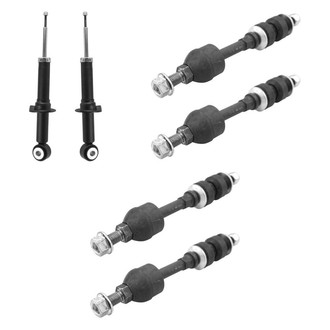 TRQ® - Front Shock Absorbers and Stabilizer Bar Link Kit