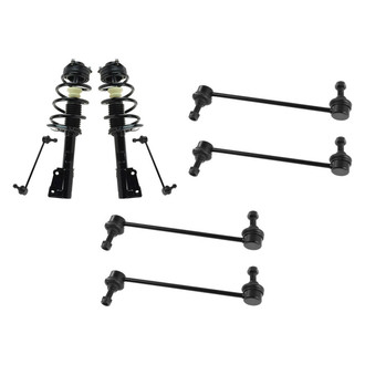 TRQ® - Front Complete Strut Assemblies and Stabilizer Bar Link Kit