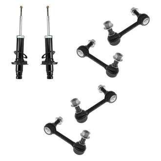 TRQ® - Shock Absorbers and Stabilizer Bar Link Kit