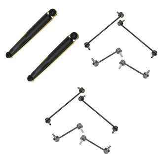 TRQ® - Complete Strut Assemblies and Stabilizer Bar Link Kit