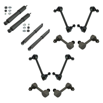 TRQ® - Shock Absorbers and Stabilizer Bar Link Kit