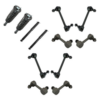 TRQ® - Complete Strut Assemblies and Stabilizer Bar Link Kit