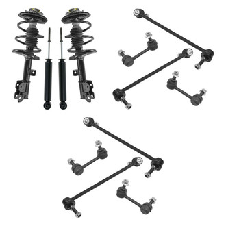 TRQ® - Complete Strut Assemblies and Stabilizer Bar Link Kit