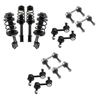 TRQ® - Complete Strut Assemblies and Stabilizer Bar Link Kit