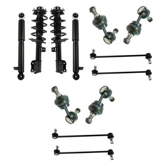 TRQ® - Complete Strut Assemblies and Stabilizer Bar Link Kit
