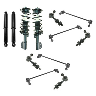 TRQ® - Complete Strut Assemblies and Stabilizer Bar Link Kit