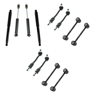 TRQ® - Shock Absorbers and Stabilizer Bar Link Kit