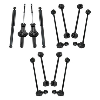 TRQ® - Shock Absorbers and Stabilizer Bar Link Kit
