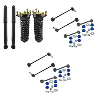 TRQ® - Complete Strut Assemblies and Stabilizer Bar Link Kit